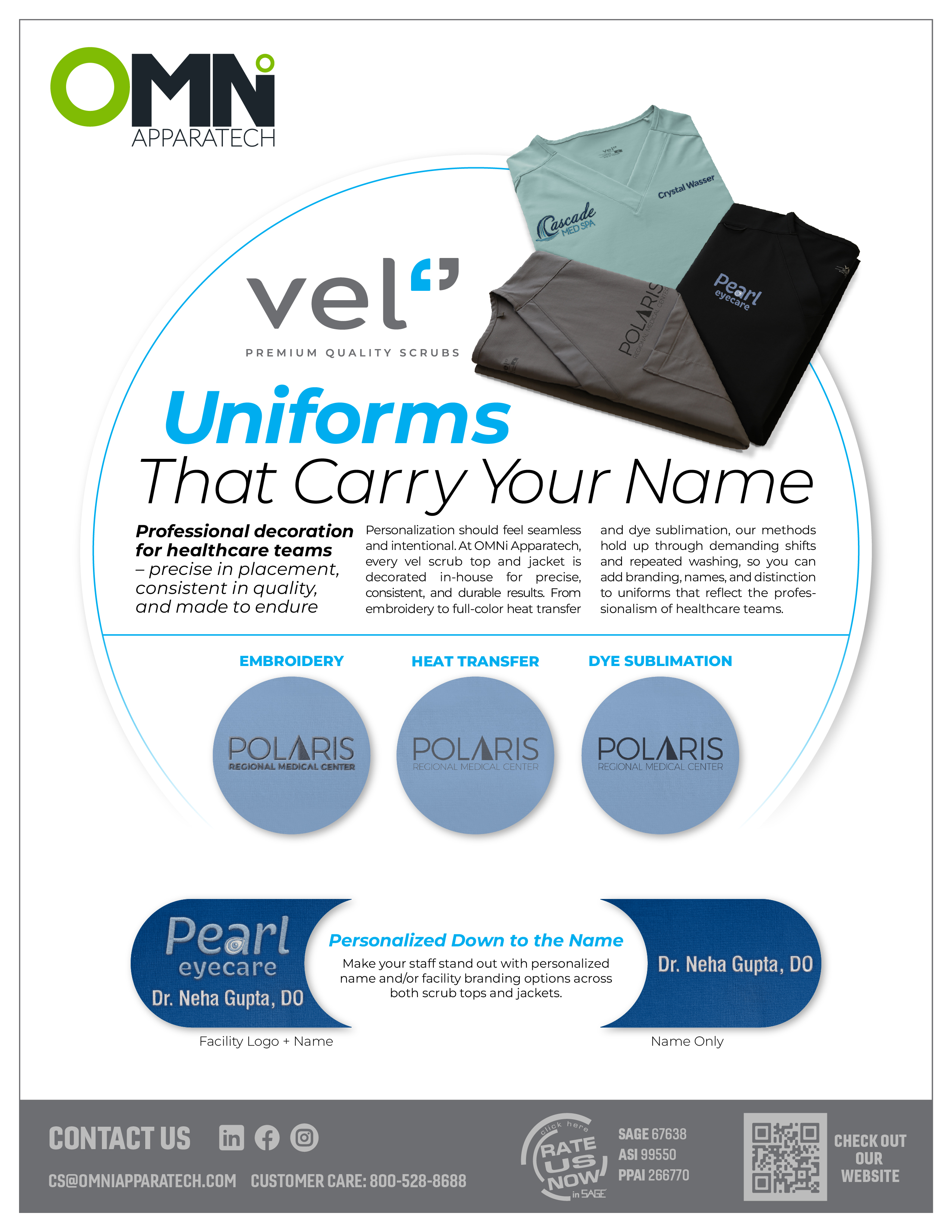 vel Personalization Options
