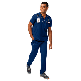 SENTRY MENS SCRUB HEMMED PANTS