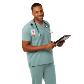 PIONEER MENS SCRUB TOP