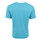 TRIBLEND MENS TEE AQUA HEATHER BACK