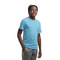 TRIBLEND YOUTH TEE AQUA HEATHER