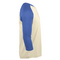PRIMEASE BASEBALL TEE OATMEAL / BLUE HEATHER SIDE