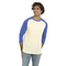 PRIMEASE BASEBALL TEE OATMEAL / BLUE HEATHER