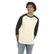 PRIMEASE BASEBALL TEE OATMEAL / BLACK