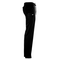 SENTRY MENS SCRUB HEMMED PANTS BLACK RSIDE