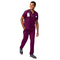 SENTRY MENS SCRUB HEMMED PANTS SANGRIA