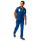 SENTRY MENS SCRUB HEMMED PANTS SAPPHIRE