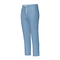 SENTRY L SCRUB HEMMED PANTS VISTA BLUE QUARTER