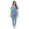 SENTRY L SCRUB HEMMED PANTS VISTA BLUE
