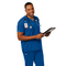 PIONEER MENS SCRUB TOP SAPPHIRE