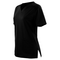 HARMONY LADIES SCRUB TOP BLACK QUARTER