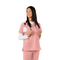 HARMONY LADIES SCRUB TOP BLUSH