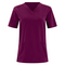 HARMONY LADIES SCRUB TOP SANGRIA FRONT