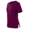 HARMONY LADIES SCRUB TOP SANGRIA QUARTER