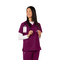 HARMONY LADIES SCRUB TOP SANGRIA
