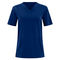 HARMONY LADIES SCRUB TOP NAVY FRONT