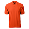 SONOMA MENS PIQUE  POLO ORANGE FRONT
