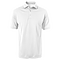 NEWPORT MENS MESH POLO WHITE FRONT