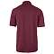 NEWPORT MENS MESH POLO CRIMSON BACK
