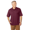NEWPORT MENS MESH POLO CRIMSON