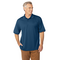 NEWPORT MENS MESH POLO ESTATE BLUE