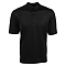OXFORD MENS BTN DWN POLO BLACK FRONT