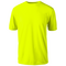 BRAZIL MENS POPCORN TEE HI-VIS GREEN FRONT