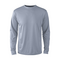 BARBADOS MENS LS POPCORN TEE PLATINUM FRONT