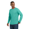 BARBADOS MENS LS POPCORN TEE CABANA