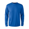 BARBADOS MENS LS POPCORN TEE ROYAL BLUE FRONT