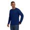BARBADOS MENS LS POPCORN TEE COBALT