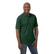 ROCKHURST MENS JCQD POLO FOREST GREEN