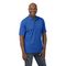 ROCKHURST MENS JCQD POLO ROYAL BLUE