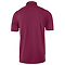 ROCKHURST MENS JCQD POLO CRIMSON BACK
