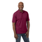 ROCKHURST MENS JCQD POLO CRIMSON