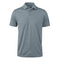 HARRISON SYN M SS MESH POLO GREY FRONT