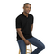 HOLDEN MENS JERSEY POLO BLACK