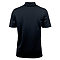 ELM SYNTREL M SELF STRIPE POLO BLACK BACK