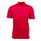 ELM SYNTREL M SELF STRIPE POLO RED FRONT