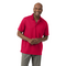 ELM SYNTREL M SELF STRIPE POLO RED