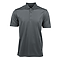 ELM SYNTREL M SELF STRIPE POLO CHARCOAL FRONT