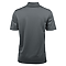 ELM SYNTREL M SELF STRIPE POLO CHARCOAL BACK