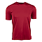 DENALI RECYCLE 100% POLY TEE RED FRONT