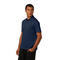 HUDSON DRIBAL DBLE KNIT M POLO NAVY