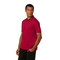 HUDSON DRIBAL DBLE KNIT M POLO RED