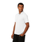 HUDSON DRIBAL DBLE KNIT M POLO WHITE