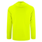 BROOKLYN SYN UNISEX HOODIE HI-VIS GREEN BACK