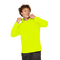 BROOKLYN SYN UNISEX HOODIE HI-VIS GREEN