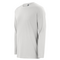 ZORREL HORIZON DRIB M LS TEE SILVER HEATHER QUARTER