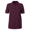 NEWPORT LADIES MESH POLO MAROON FRONT